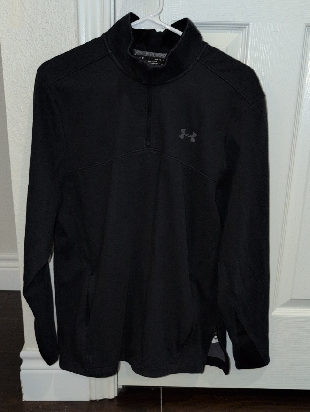 Under Armour Cold Gear Black Half-Zip Pullover